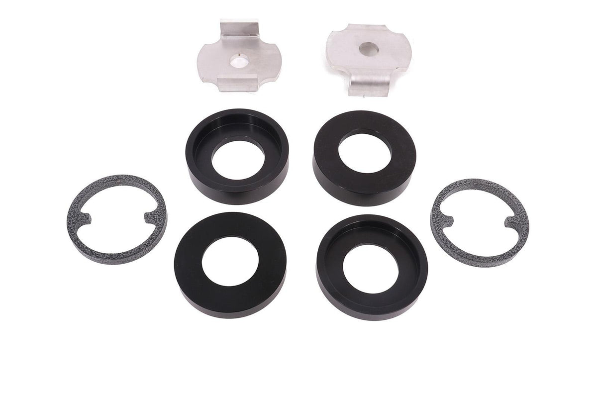 BMR 15-26 S550 Mustang Cradle Bushing Lockout Kit Level 1 - Black