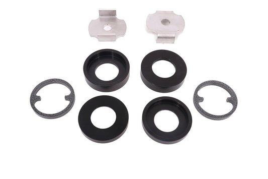 BMR 15-26 S550 Mustang Cradle Bushing Lockout Kit Level 1 - Black