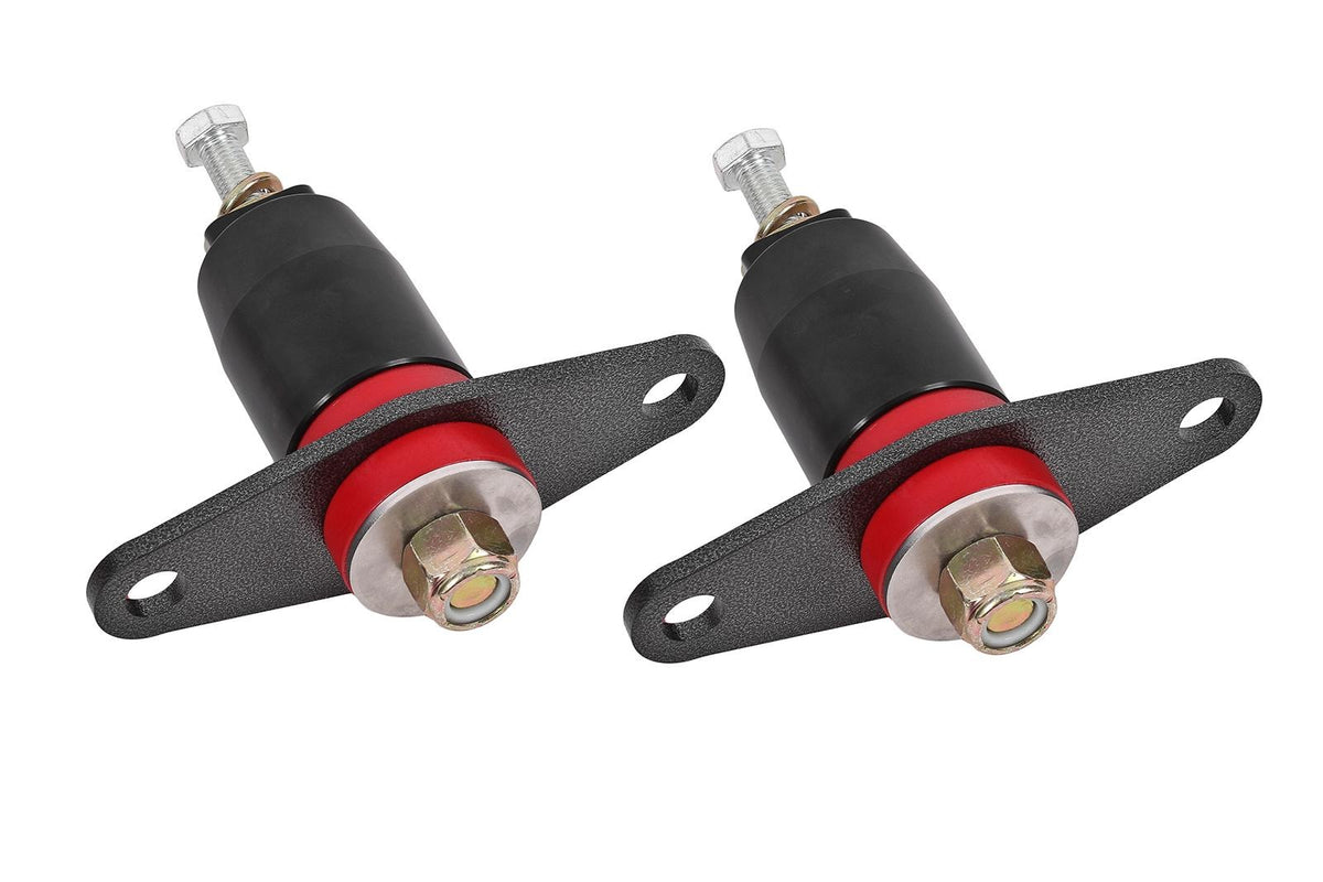 BMR 2016-2024 6th Gen Camaro Motor Mount Kit (Polyurethane) - Black Anodized