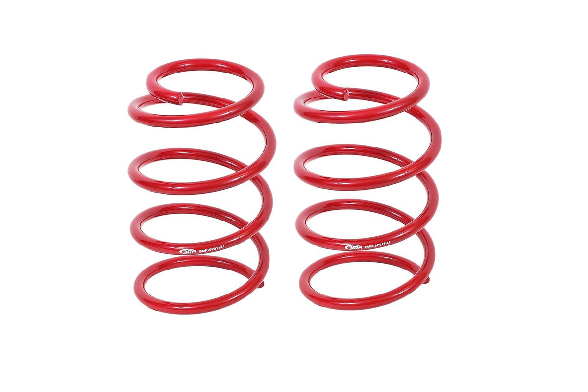 BMR 2005-2014 S197 Mustang GT Front Performance Version Lowering Springs - Red