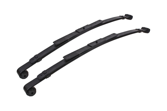 BMR 67-69 1st Gen F-Body Rear Lowering Leaf Springs (2in Drop) - Black