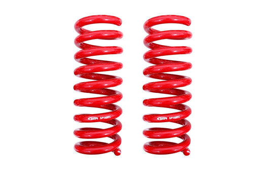 BMR 08-23 Dodge Challenger Rear Lowering Springs 1.25in Drop Performance Version - Red