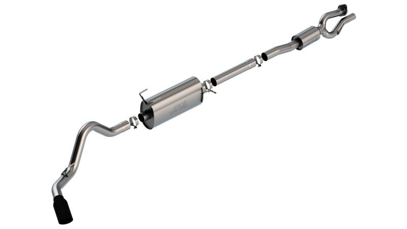Borla 140843BC 20-22 F-250/F-350 SUPER DUTY 7.3L V8 AT 2WD / 4WD 4DR WB142 S-TYPE Cat Back S RD RL AC S BLACK - #140843BC
