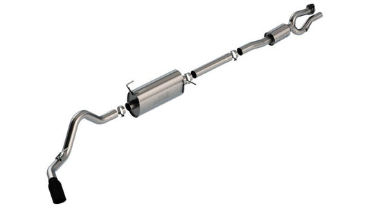 Borla 140843BC 20-22 F-250/F-350 SUPER DUTY 7.3L V8 AT 2WD / 4WD 4DR WB142 S-TYPE Cat Back S RD RL AC S BLACK - #140843BC