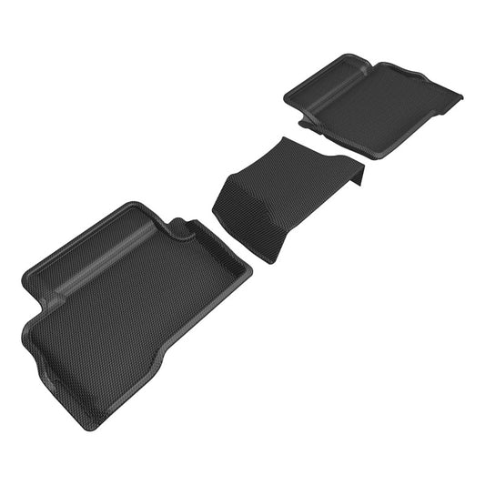 3D MAXpider Kagu Rear Floor Mats for 2024-2026 Toyota Tacoma
