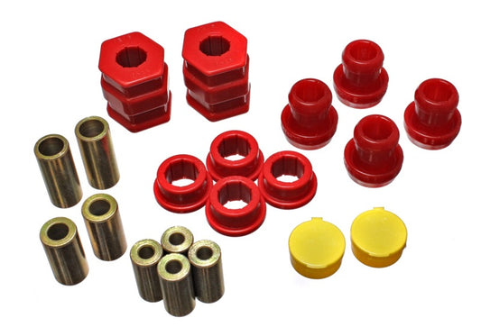 Energy Suspension for 1996-2000 Civic Red Front Control Arm Bushing Set 16.3114R