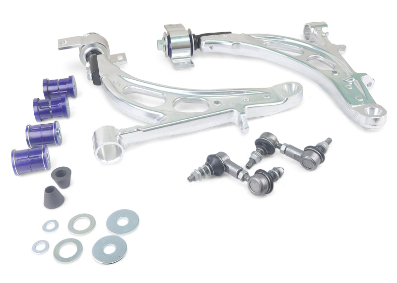 SuperPro Alloy Front Lower Control Arm Set - GC & GD Impreza, WRX, & STI