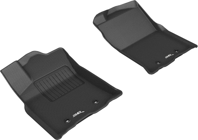 3D MAXpider Kagu Front Floor Mats for 2018-2020 Toyota Tacoma Access