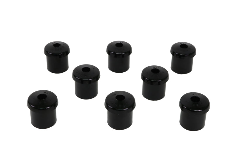 Whiteline W72364 Rear Spring Eye Rear and Shackle Bushings (35mm OD/12.6mm ID) for 1965-1973 Ford Mustang