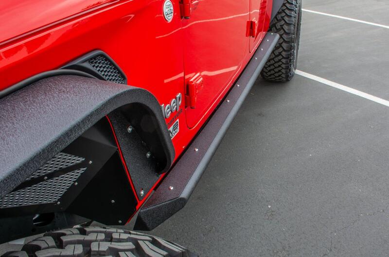 DV8 Offroad 2019+ Jeep Gladiator Side Step/Sliders - #SRGL-02