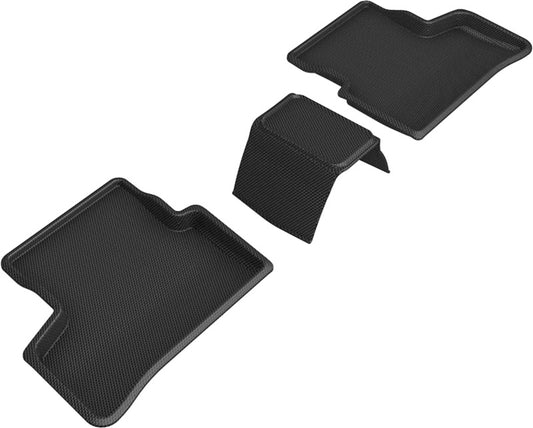 3D MAXpider Kagu Rear Floor Mats for 2021-2024 Mercedes-Benz GLA250/GLA35 AMG/GLA45 AMG