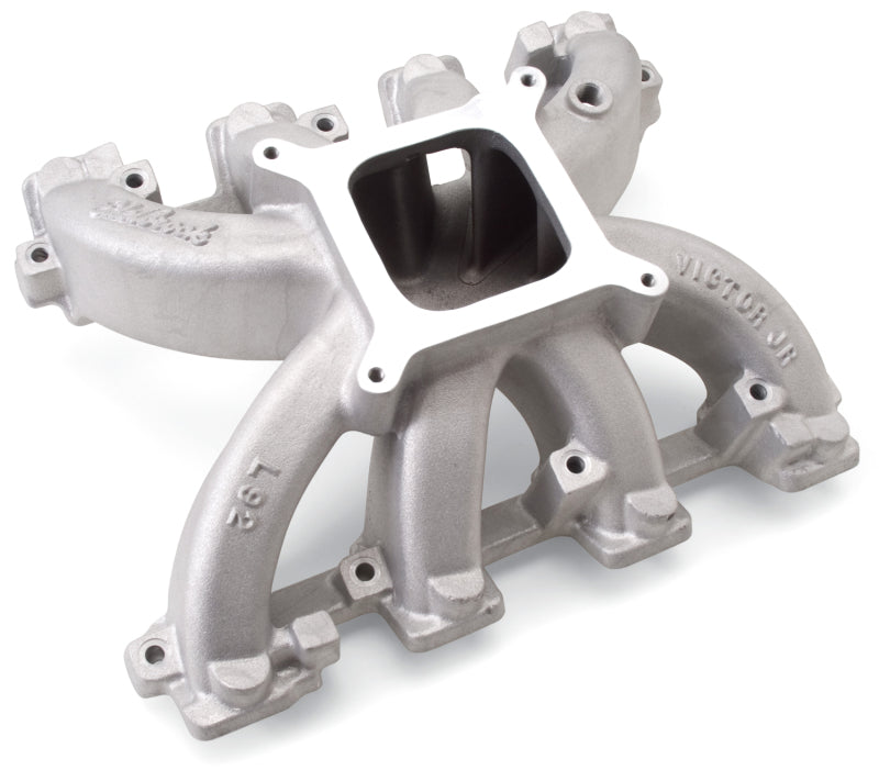 Edelbrock 28457 Manifold Victor Jr GM Gen IV* L92 Carbureted Applications (*Corrected-Mc)