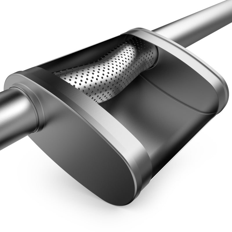 MagnaFlow 11376 Muffler Mag SS 11X4X9 2.5 O/O - #11376