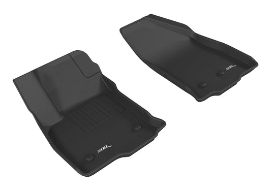3D MAXpider Kagu Front Floor Mats for 2016-2019 Chevrolet Volt
