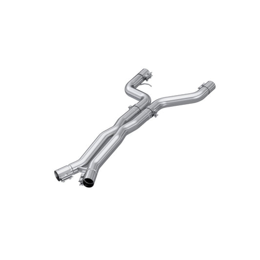 MBRP 21-23 BMW M4 G82 / M3 G80 3.0L T304 3in Resonator Bypass X-Pipe