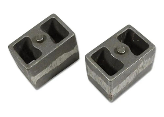 Tuff Country 79043 4in Cast Iron Lift Blocks (3in Wide/ Tapered) Pair