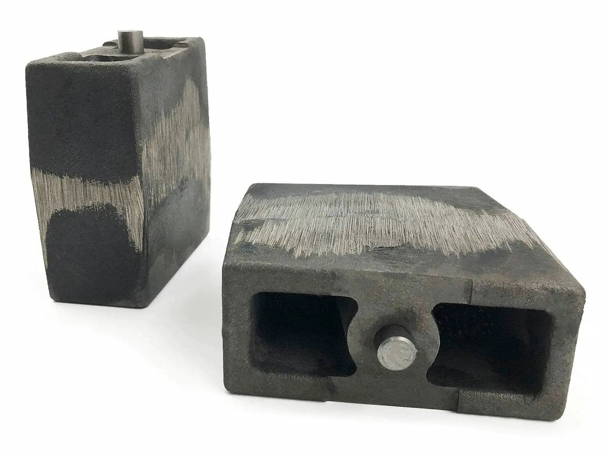 Tuff Country 79058 5.5in Cast Iron Lift Blocks Pair for 1994-2001 Dodge Ram 1500 4WD