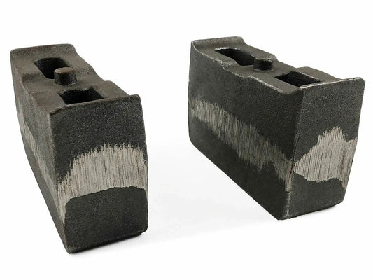 Tuff Country 79059 4in Cast Iron Lift Blocks Pair for 2001-2010 Chevrolet Silverado 2500HD/3500 4WD