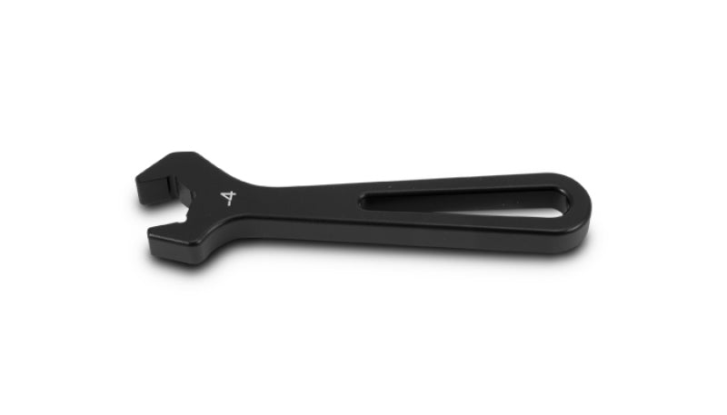 Vibrant -4AN Aluminum Wrench - Anodized Black (individual retail packaged)