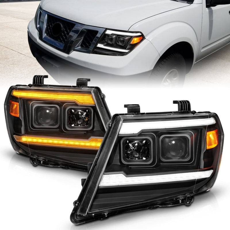 ANZO 2009-2021 Nissan Frontier LED Projector Headlights
