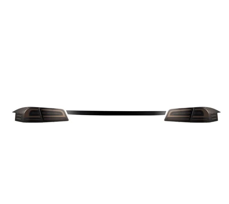 AlphaRex 601120 12-21 Tesla Model S LUXX-Series LED Tail Lights - Black