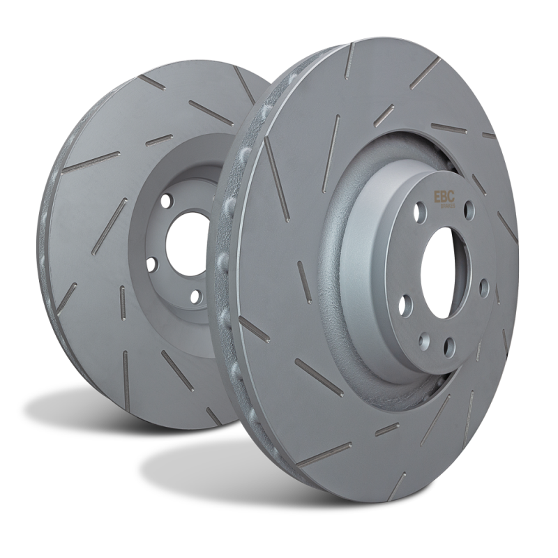 EBC 2020+ Genesis GV80 2.5T (w/2 Piston Front Caliper) Front USR Slotted Rotors USR7895