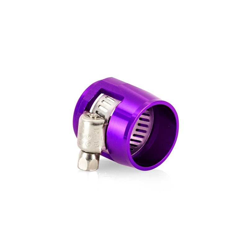 Mishimoto Aluminum -12AN Hex Finishers - Purple - #MMHXF-12-4-PR