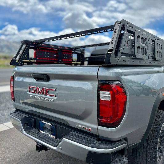 Rock Slide Engineering for 23-26 Chevrolet Colorado/GMC Canyon Overland Deluxe Rack (3 Boxes)