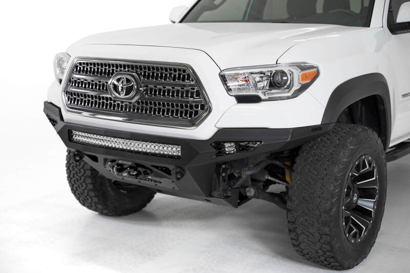 Addictive Desert Designs for 16-19 Toyota Tacoma Stealth Fighter Front Bumper with Winch Mount