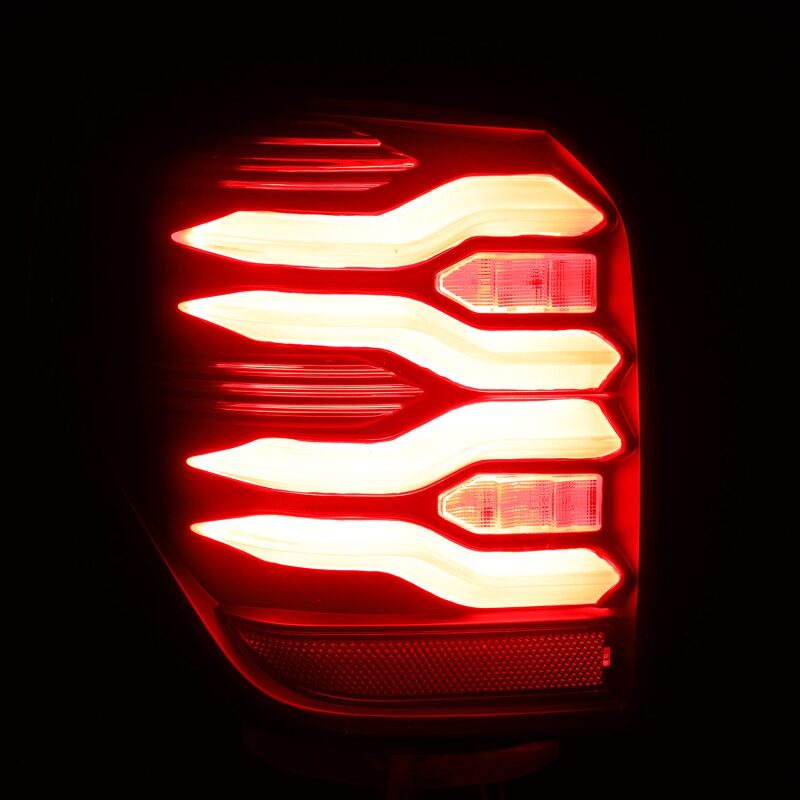 AlphaRex 690040 10-21 Toyota 4Runner LUXX LED Taillights Black w/Activation Light/Sequential Signal