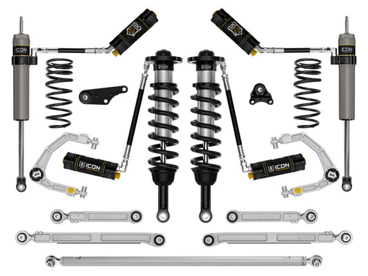 ICON 2024+ Toyota Tacoma 1.25in-3in Stage 11 Suspension System Billet
