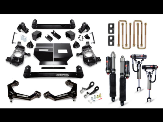 Cognito Motorsports 210-P1151 4-Inch Elite Lift Kit with Elka 2.5 Reservoir Shocks for 2020-2024 Chevrolet Silverado / GMC Sierra 2500 HD / 3500 HD
