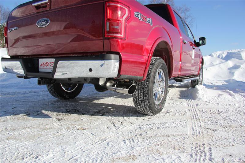 MBRP S5259AL Armor Lite Cat-Back Exhaust - 4-Inch Single Side Exit | Aluminized