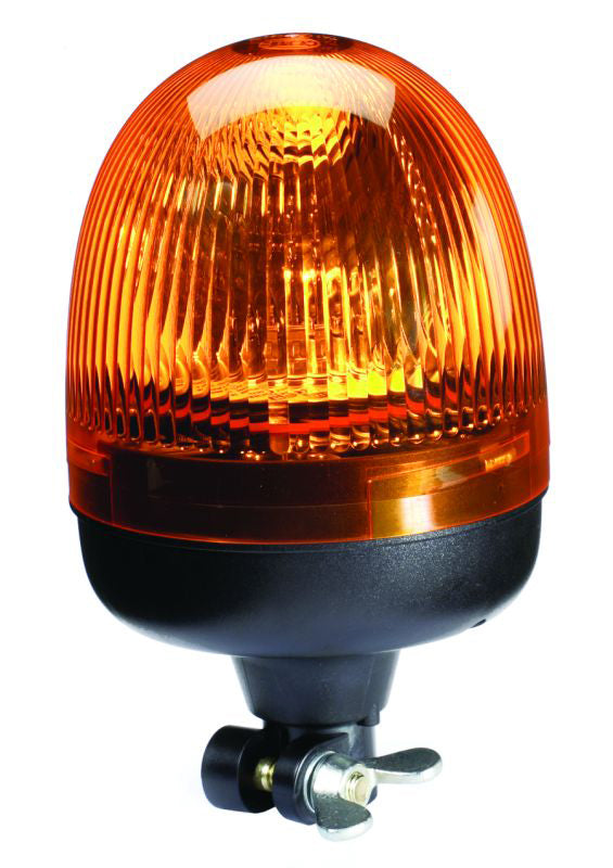 HELLA 009506001 KL Rota Compact 12V Amber Beacon with Flexible Pole Mount