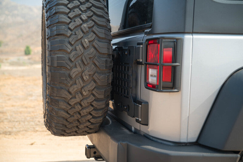 DV8 Offroad 2007-2018 Jeep Wrangler JK Tailgate Reinforcement Molle Panel - #TCJK-04