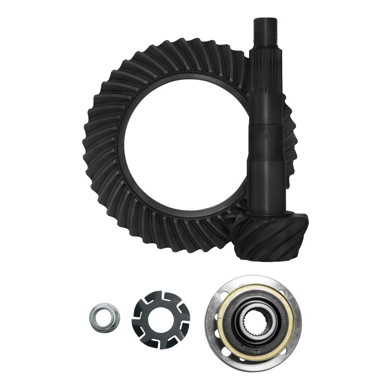 Yukon Gear & Axle YG TLCF-430RK High Performance Gear Set for Toyota 8 in Front Axle Reverse Rotation 4.30 Ratio 29 Spline