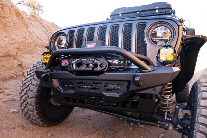 DV8 Offroad 18-23 Wrangler JL/Gladiator JT Spec Series Front Bumper - #FBJL-09