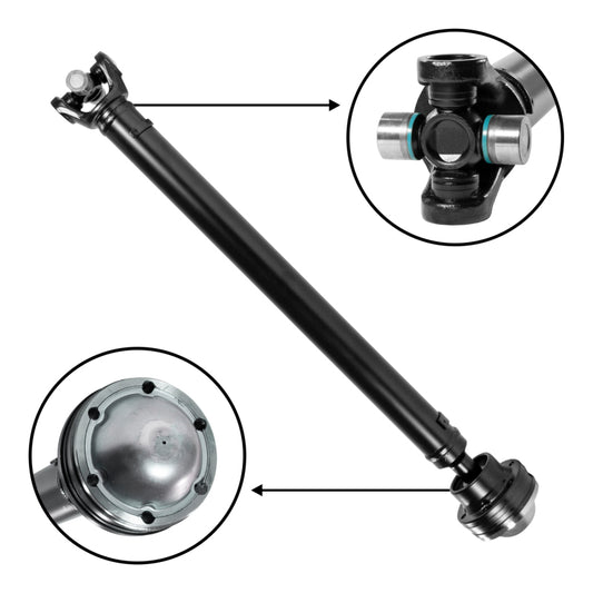 Yukon Gear & Axle ZDS9293 USA Standard Front Driveshaft for Ford Explorer/Mercury Mountaineer with 29.625in Flange to Center