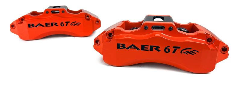 Baer Brakes 22-26 Toyota Tundra 13.5in 6T Front SZ Brake Kit - Hugger Orange