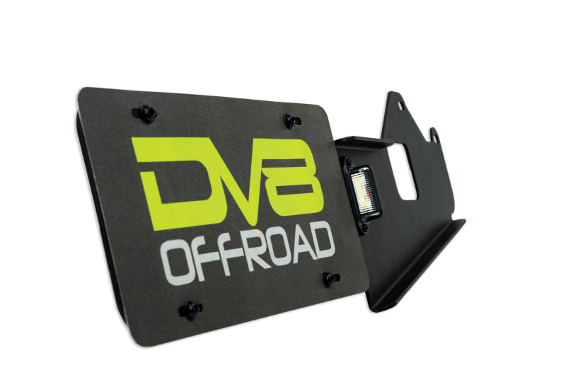 DV8 Offroad 21-23 Ford Bronco Rear License Plate Relocation Bracket - #LPBR-03