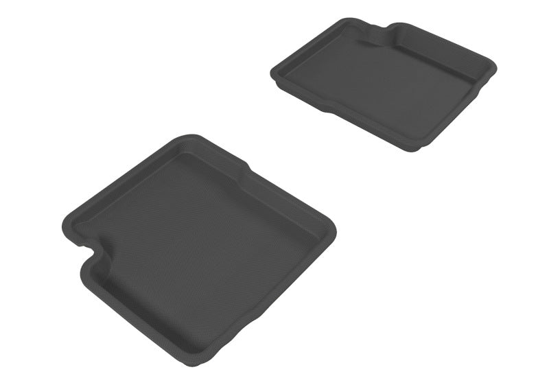 3D MAXpider Kagu Rear Floor Mats for 2012-2019 Fiat 500