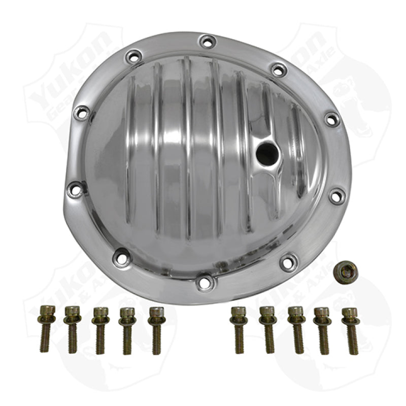 Yukon Gear & Axle YP C2-GM8.5-F Polished Aluminum Cover For 8.5in GM