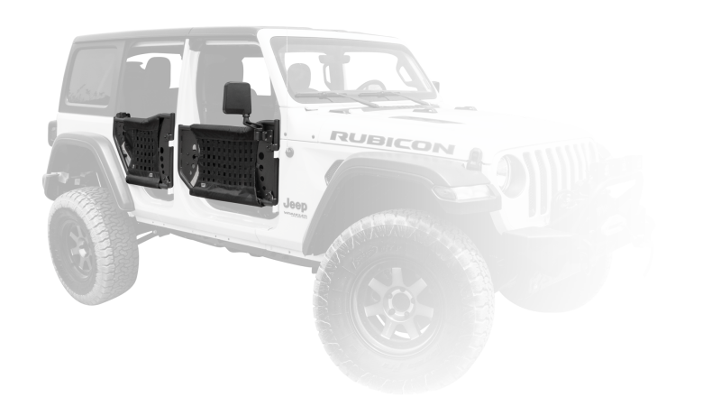 Body Armor (JL-6150) JL and Gladiator JT Trail Doors Rear Pair
