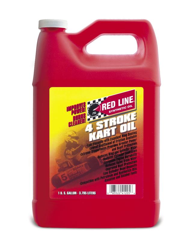 Red Line 41205 Four-Stroke Kart Oil - Gallon (4 Pack)