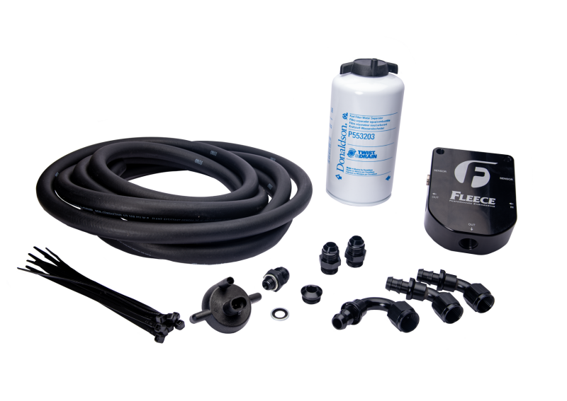 Fleece Performance FPE-34780 for 98.5-02 Dodge Cummins Auxiliary Fuel Filter Kit