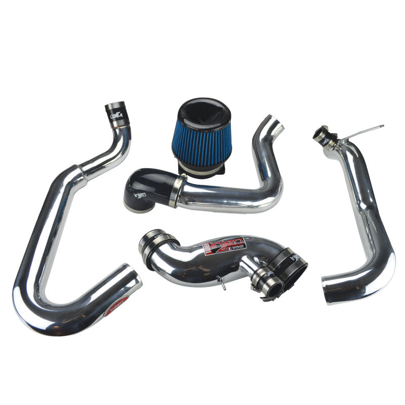 Injen 03-06 Evo 8/9/MR Cast Aluminum Intake System w/ Full Intercooler Piping Polished Short Ram Int - #SP1898P