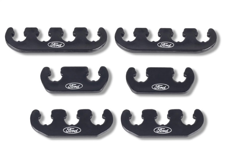 Ford Racing Wire Dividers 4 to 3 to 2 - Black with White Ford Logo