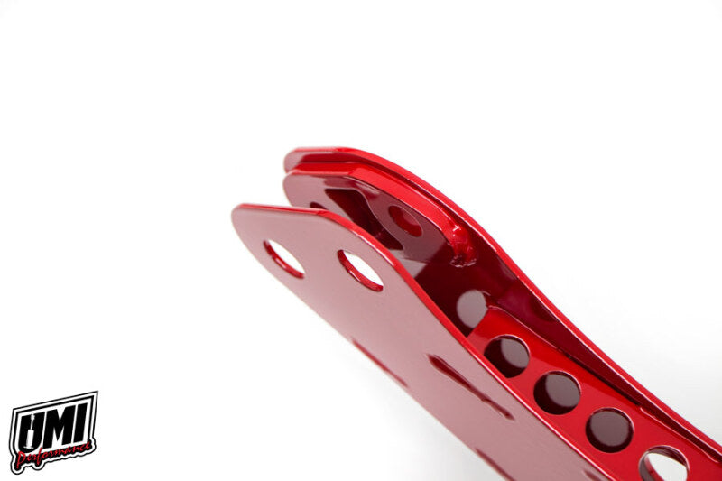 UMI Performance 2080-300-R Fabricated Watts Link 3in Axle Tubes Red