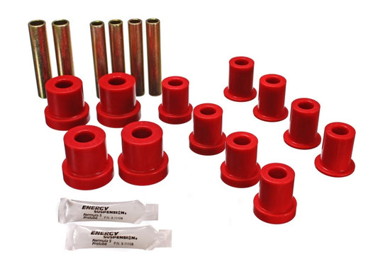 Energy Suspension for 1973-1987 GM Denali XL Red Front Spring Bushing Set 3.2112R