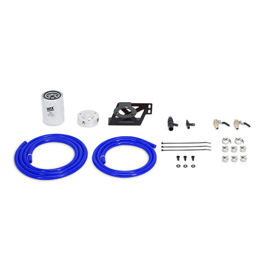 Mishimoto 08-10 Ford 6.4L Powerstroke Coolant Filtration Kit - Blue - #MMCFK-F2D-08BL